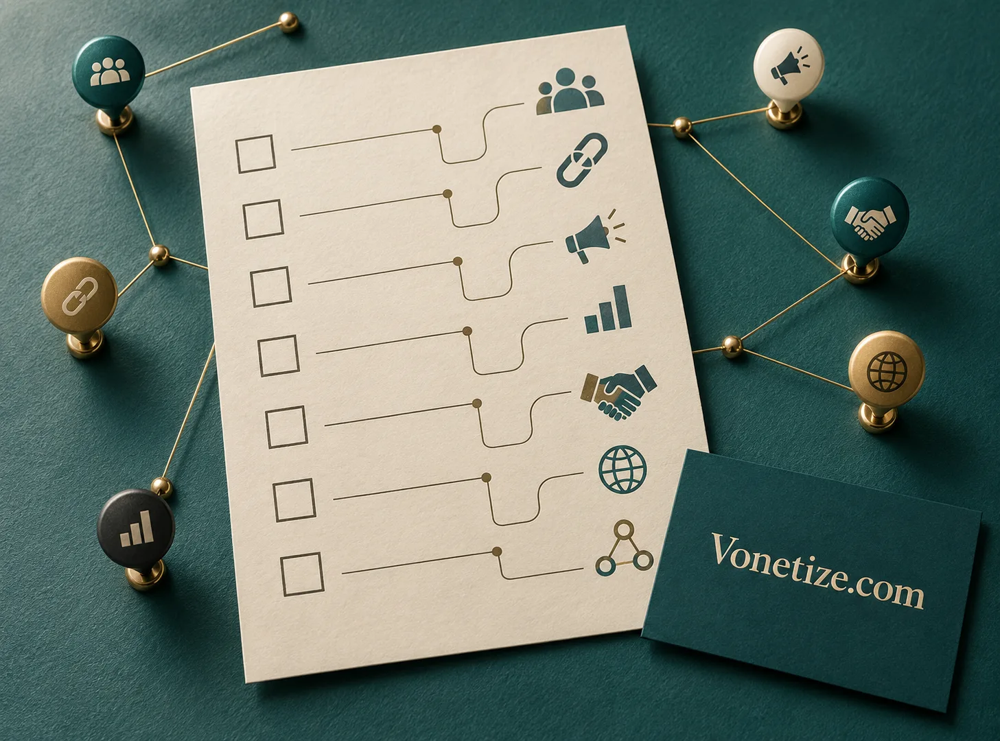Affiliate Toolkit: an editorial study in teal and paper